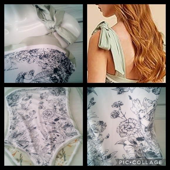 Violet Reversible Tie-Shoulder One Piece Swimsuit - Picture 3 of 12